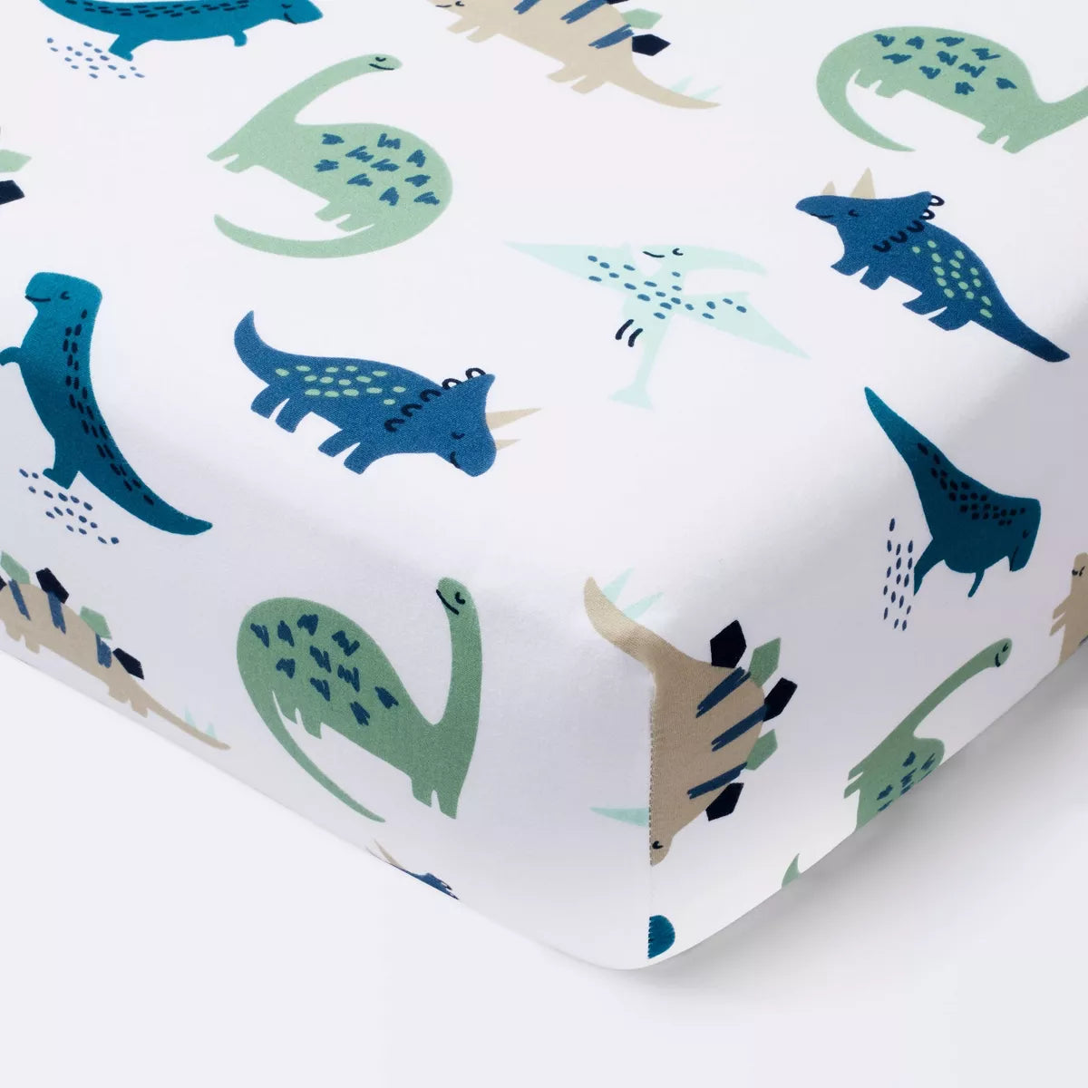 Dinos Cool, Fitted Crib Sheet