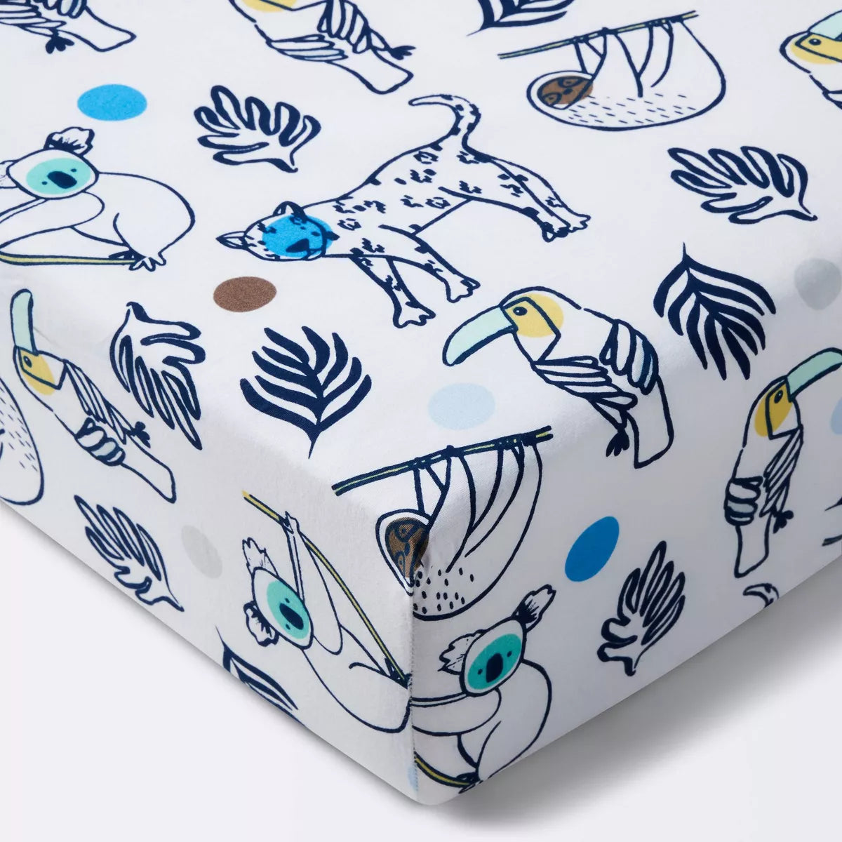 Gone Wild, Fitted Crib Sheet